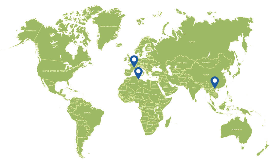 Le joint technique dans le monde
